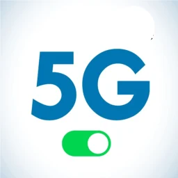 Chỉ 5g lte: công tắc mạng